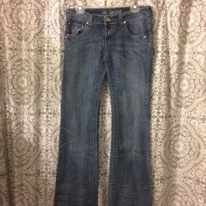 Womens denim jeans.